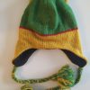 Bonnet grenouille en tricot