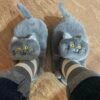 Chausson en Forme de Chat