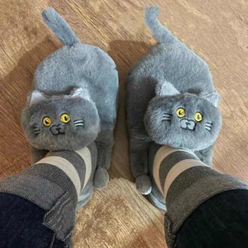 Chausson en Forme de Chat